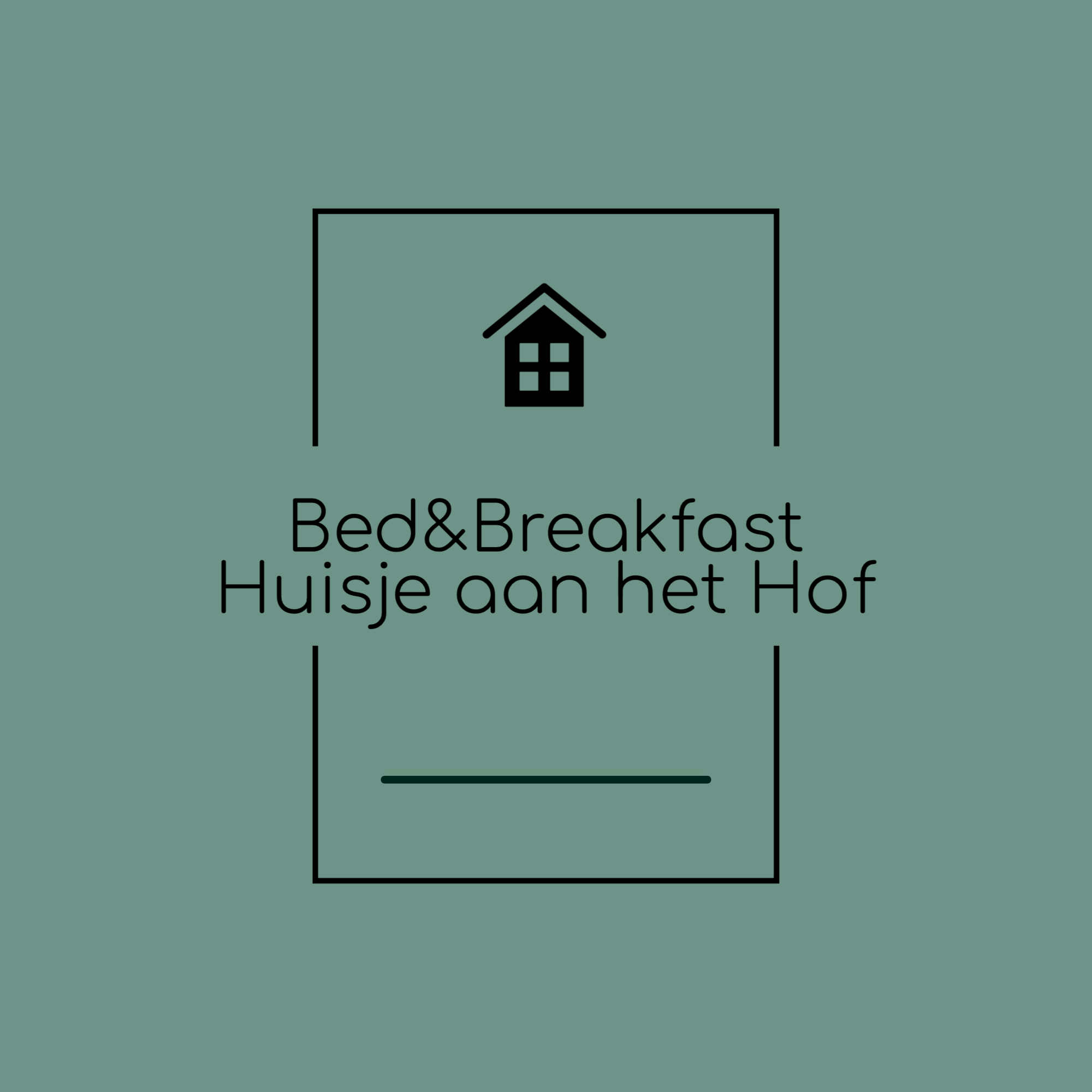 Logo Bed & Breakfast Huisje aan het Hof