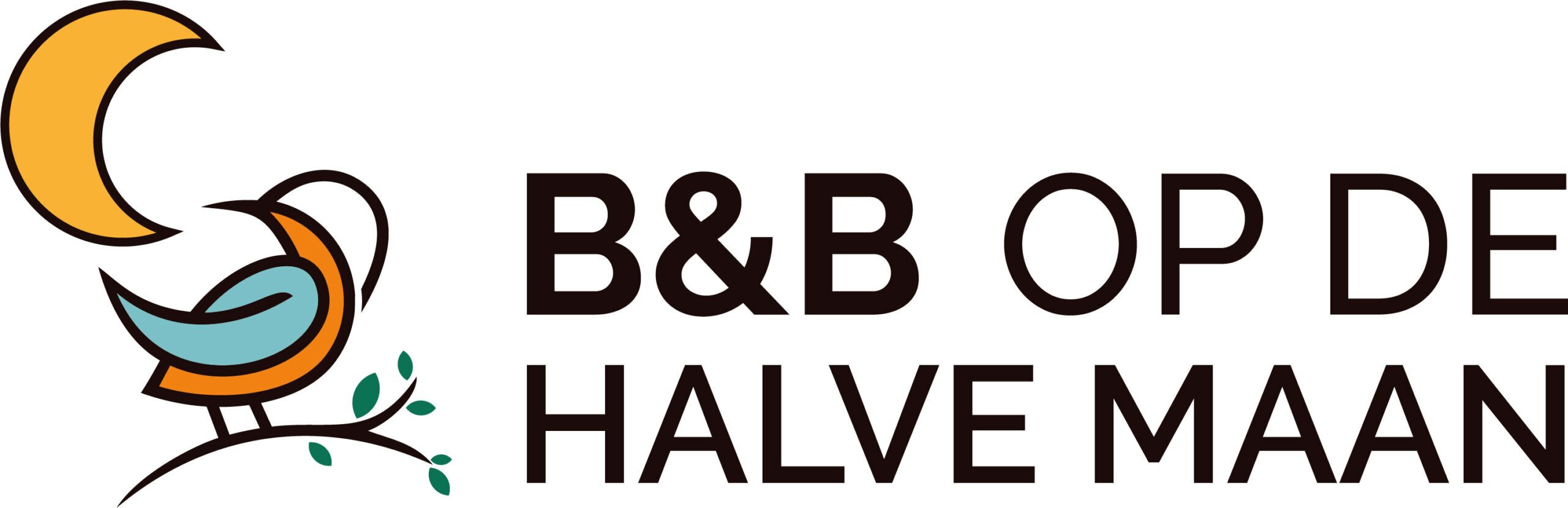 Logo B&B op de Halve Maan